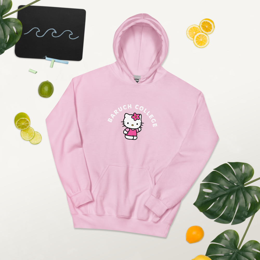 Baruch College X Bowtique Sanrio Hello Kitty Hoodie