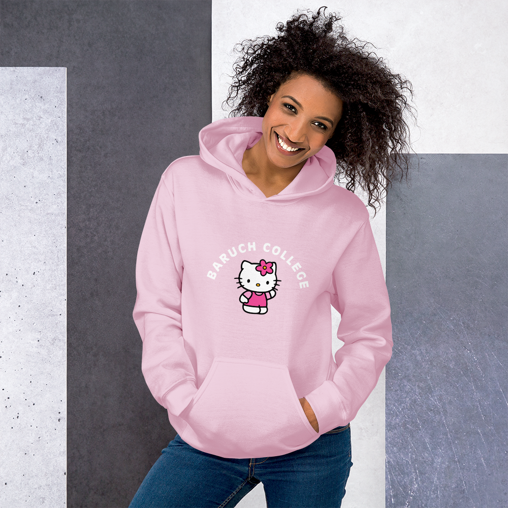 Baruch College X Bowtique Sanrio Hello Kitty Hoodie