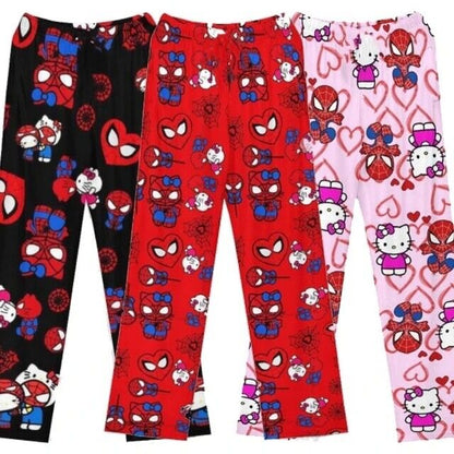 Spiderman Hello Kitty Pajama Pants