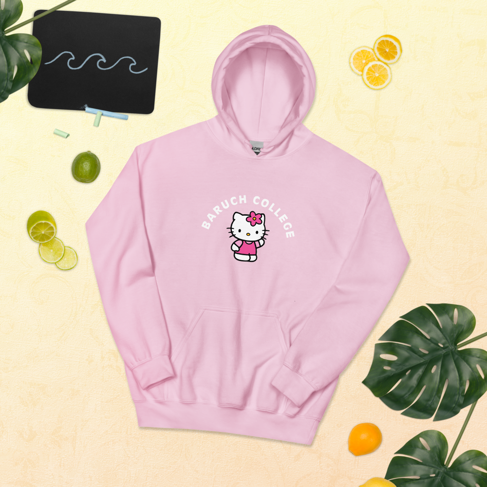 Baruch College X Bowtique Sanrio Hello Kitty Hoodie