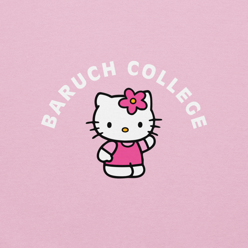Baruch College X Bowtique Sanrio Hello Kitty Hoodie
