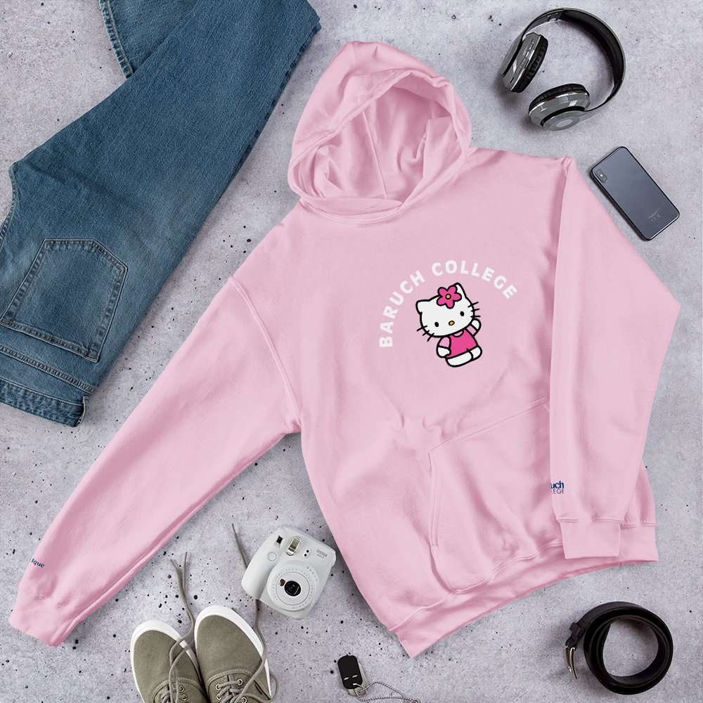 Baruch College X Bowtique Sanrio Hello Kitty Hoodie